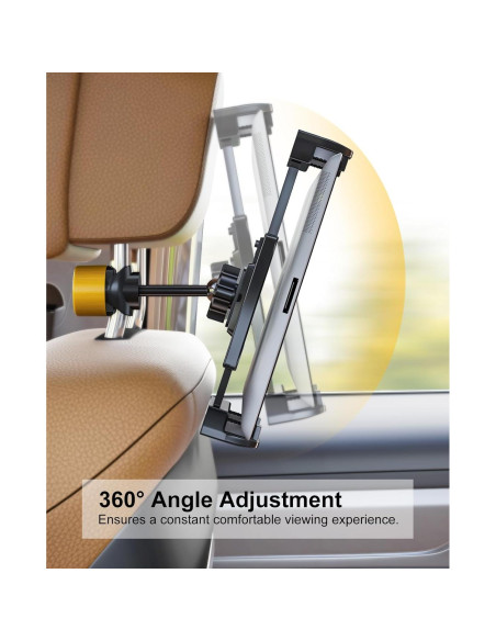 Soporte para Tablet LINCO AM309 Ajustable para Auto 4.7-13" Soporte para Tablet LINCO AM309 Ajustable para Auto 4.7-13"