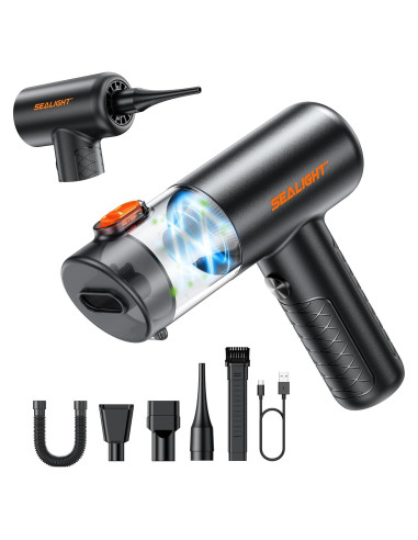 Aspiradora Portátil Inalámbrica SEALIGHT vs02 22000PA 4 en 1