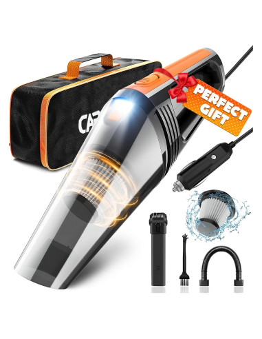Aspiradora Portátil SYAYVO VC003B 8000PA 100W con Luz LED