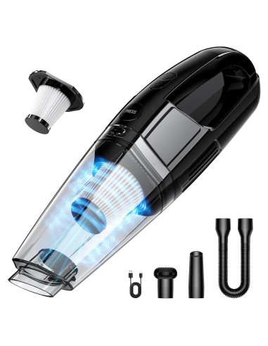 Aspiradora de Mano Inalámbrica BSRCO H10 9000Pa 450mL
