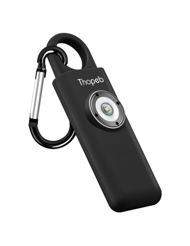 Alarma de Seguridad Personal Thopeb 130dB con Luz SOS - Llavero