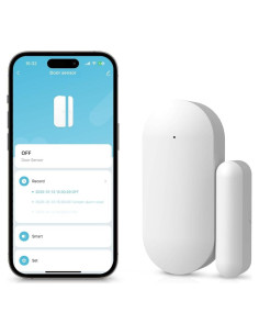 Sensor de Alarma Inalámbrico Clouree B69W-1 para Puertas y Ventanas