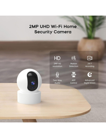 Sistema de Alarma Inalámbrico LWOHSI con Cámara HD 2MP Sistema de Alarma Inalámbrico LWOHSI con Cámara HD 2MP