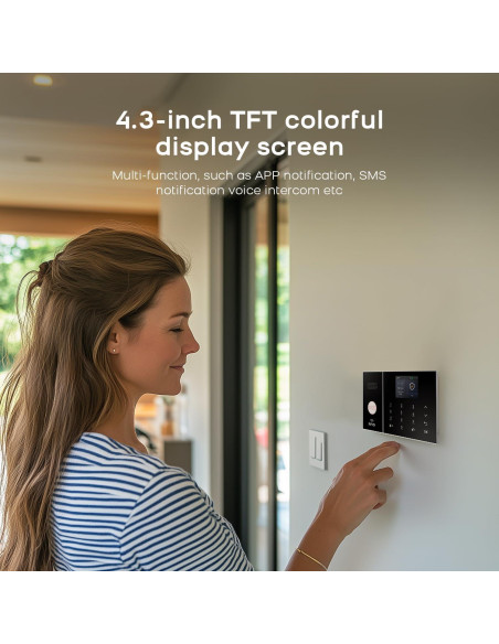 Sistema de Alarma Inalámbrico PGST A108F 24 Piezas 4G/WiFi Sistema de Alarma Inalámbrico PGST A108F 24 Piezas 4G/WiFi