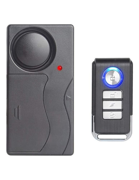 Alarma Antirrobo Inalámbrica Mengshen MS-Z07 105dB Control Remoto Alarma Antirrobo Inalámbrica Mengshen MS-Z07 105dB Control Remoto