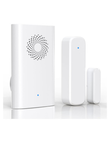 Sensor de Puerta Inalámbrico AMHEY M991+D037 con Timbre Ajustable