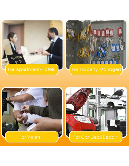 Caja de Llaves Montada en Pared Furnishh 100 Posiciones Negra Caja de Llaves Montada en Pared Furnishh 100 Posiciones Negra