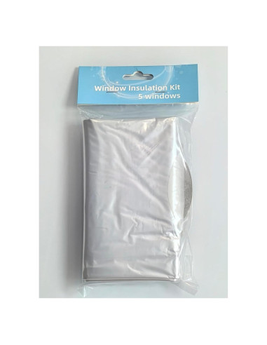 Kit Aislante para Ventanas EDVENA 5W-01 1.57m x 5.33m Transparente