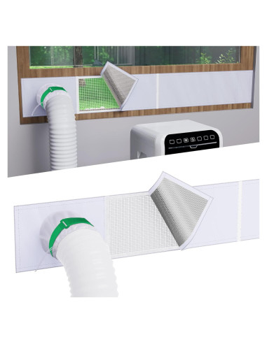 Kit de Ventilación para Ventana AC GCGOODS GC-EC 162.56 cm