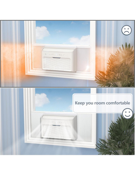 Kit de Paneles Laterales Aislantes Flamorrow 43x30.5 cm Blanco Kit de Paneles Laterales Aislantes Flamorrow 43x30.5 cm Blanco