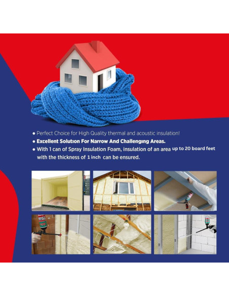 Kit de Aislamiento en Spray Akfix Thermcoat 12 Latas 240 m Kit de Aislamiento en Spray Akfix Thermcoat 12 Latas 240 m