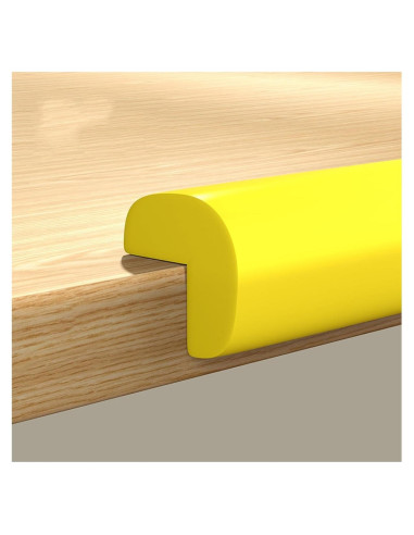 Protector de Esquinas de Espuma XPLKQXE Amarillo 2pcs