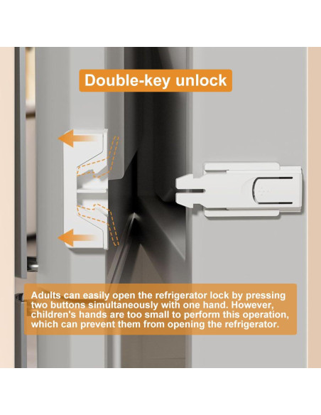 Cerraduras de Refrigerador para Niños KongNai - 2 Pack Cerraduras de Refrigerador para Niños KongNai - 2 Pack