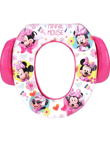 Asiento de Inodoro Suave Disney Minnie Mouse - Entrenamiento Baño Asiento de Inodoro Suave Disney Minnie Mouse - Entrenamiento Baño