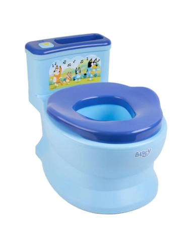 Entrenador de Inodoro de Piso Ginsey Bluey con Sonido