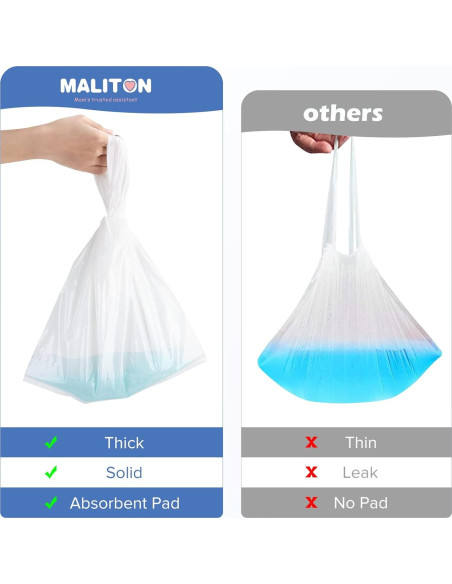Forros Desechables para Orinal Maliton 30 Paquetes 45.7x29.2cm Forros Desechables para Orinal Maliton 30 Paquetes 45.7x29.2cm