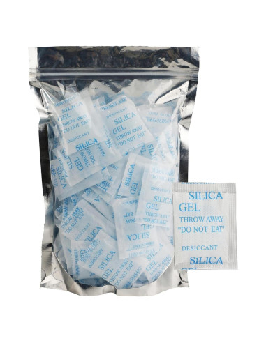 Paquetes de Gel de Silica 5g TFIEO - 80 Pcs Deshidratantes