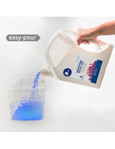 Perlas de Gel de Silica Wisesorb 3.63KG Indicadoras Azules