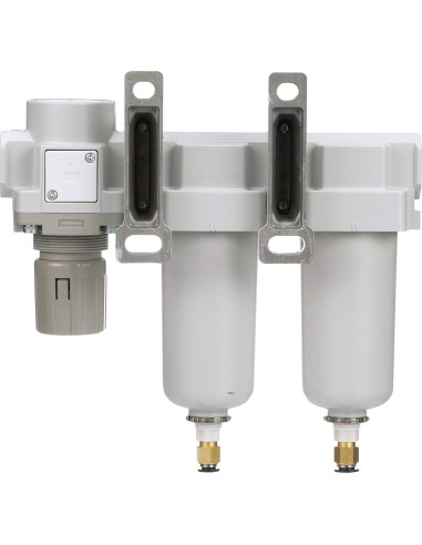 Filtro de Aire PneumaticPlus SAU430-N04DG-MEP 1/2" NPT Drenaje Automático