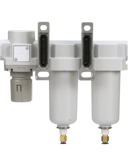 Filtro de Aire PneumaticPlus SAU430-N04DG-MEP 1/2" NPT Drenaje Automático Filtro de Aire PneumaticPlus SAU430-N04DG-MEP 1/2" NPT Drenaje Automático