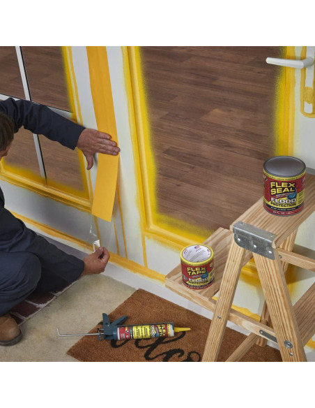 Cinta de goma impermeable Flex Tape 9.53 cm x 15.24 m MAX Cinta de goma impermeable Flex Tape 9.53 cm x 15.24 m MAX