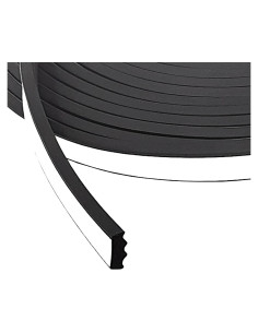 Sello de goma EPDM ESI 12.7x4.76mm con cinta 3M 7.62m