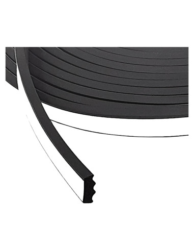 Sello de goma EPDM ESI 12.7x4.76mm con cinta 3M 7.62m