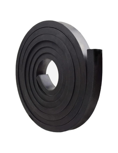 Tira de goma DEVNOL 1.27 cm x 2.54 cm x 3.05 m Grado 65A