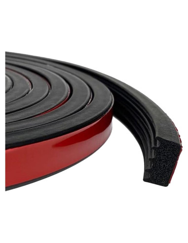 Kit de Servicio Sello de Goma Estriado Ctuoptuo 1.65m Negro