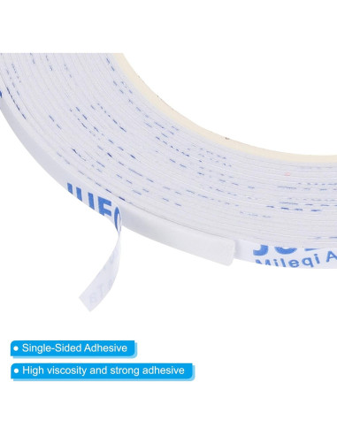 Cinta de Espuma Aislante PATIKIL 5m x 5mm x 1mm Blanca