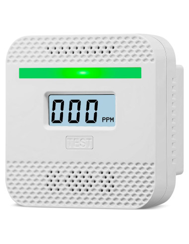 Detector de Monóxido de Carbono HuiDeonne XY-C610 con Pantalla LCD