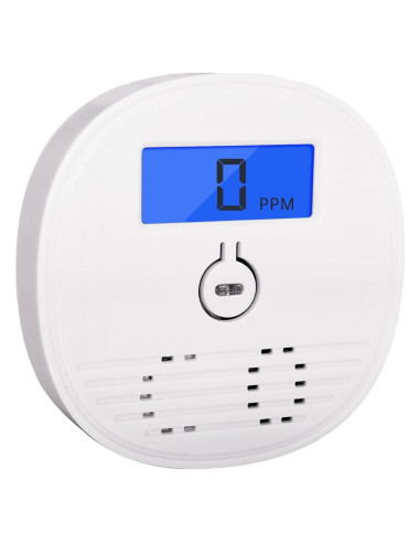 Detector de Monóxido de Carbono Ledronco M1 con Pantalla LCD