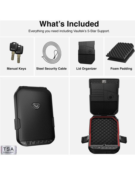 Estuche de Seguridad Vaultek LifePod Biométrico Impermeable Estuche de Seguridad Vaultek LifePod Biométrico Impermeable