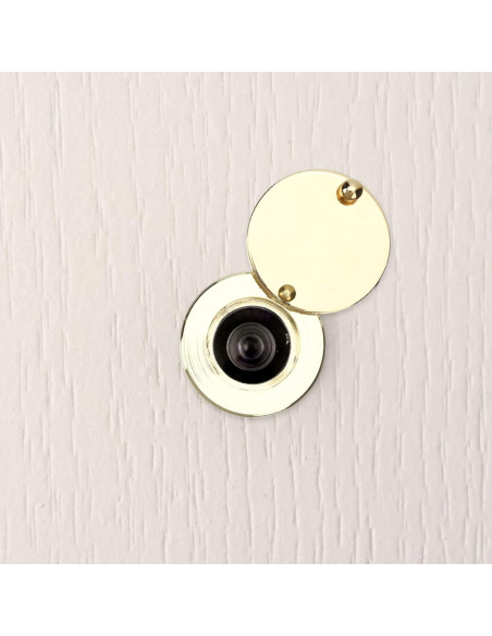 Cubierta de Mirilla de Seguridad Veemoon Oro 5.5x3cm Cobre Cubierta de Mirilla de Seguridad Veemoon Oro 5.5x3cm Cobre