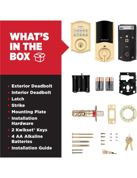 Cerradura Inteligente Kwikset HomeConnect 620 Z-Wave 1.64kg Cerradura Inteligente Kwikset HomeConnect 620 Z-Wave 1.64kg
