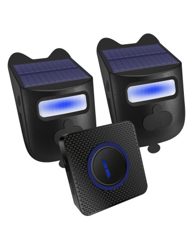 Timbre Inalámbrico Solar QUMOX B1198 con Sensor de Movimiento