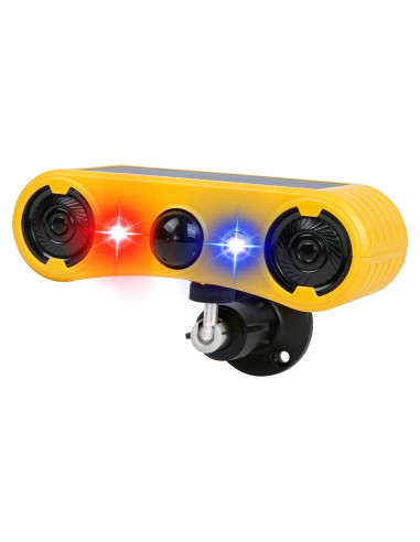 Aolyty Luz de Alarma Solar con Sensor de Movimiento IP65