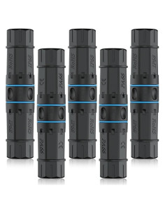 Acoplador RJ45 Iwillink a Prueba de Agua Cat6 - Paquete de 5