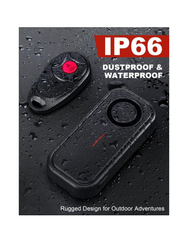 Alarma Inalámbrica Onvian SF06R Antirrobo para Bicicleta