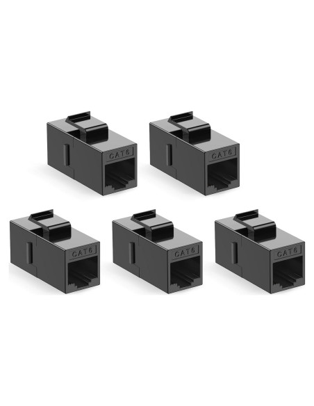 Conector Keystone RJ45 Cat6 Awishwell - Paquete de 5 Unidades Conector Keystone RJ45 Cat6 Awishwell - Paquete de 5 Unidades