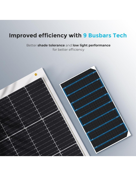 Panel Solar Flexible Renogy 100W Ultra Ligero para RV y Barcos Panel Solar Flexible Renogy 100W Ultra Ligero para RV y Barcos