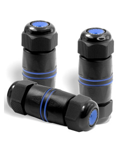 Acoplador Ethernet RJ45 VCELINK IP68 a Prueba de Agua - 3 Unidades