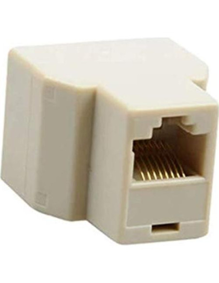 Adaptador Divisor RJ45 VizGiz 1 a 2 Puertos CAT 5/6 Adaptador Divisor RJ45 VizGiz 1 a 2 Puertos CAT 5/6