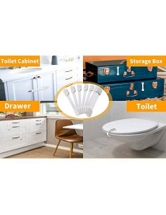 Cierres de Seguridad Infantil Vmaisi - 12 Piezas Multiusos 2