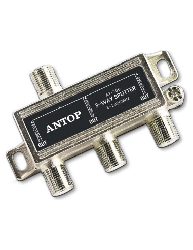 Divisor Coaxial 3 Vías ANTOP AT-706 PLATINUM 2050MHz