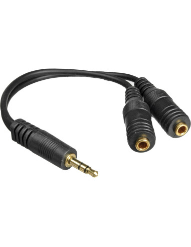 Divisor de Audio Belkin F8V234 3.5 mm para 2 Auriculares