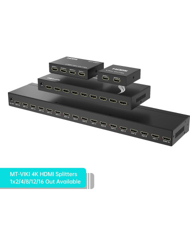 Divisor HDMI 1 en 4 Salidas MT-ViKI 4K 30Hz Full HD