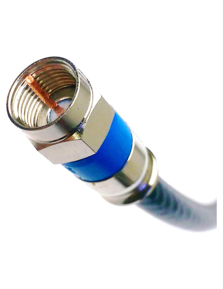 Cable Coaxial RG6 30.48m Phat Satellite 75 Ohm Interior/Exterior Cable Coaxial RG6 30.48m Phat Satellite 75 Ohm Interior/Exterior
