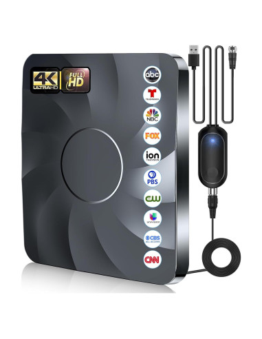 Antena Digital Sarhogy 2025 para TV Inteligente Interior HD 2700+ km