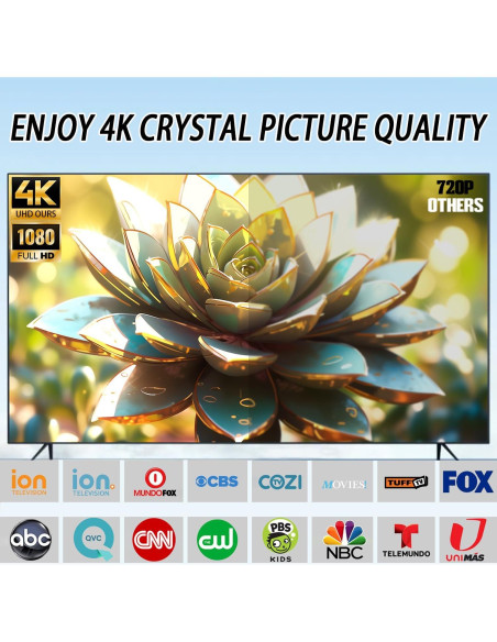 Antena Digital para Smart TV DTVSMARTSHOW V019 4K 1080p Antena Digital para Smart TV DTVSMARTSHOW V019 4K 1080p